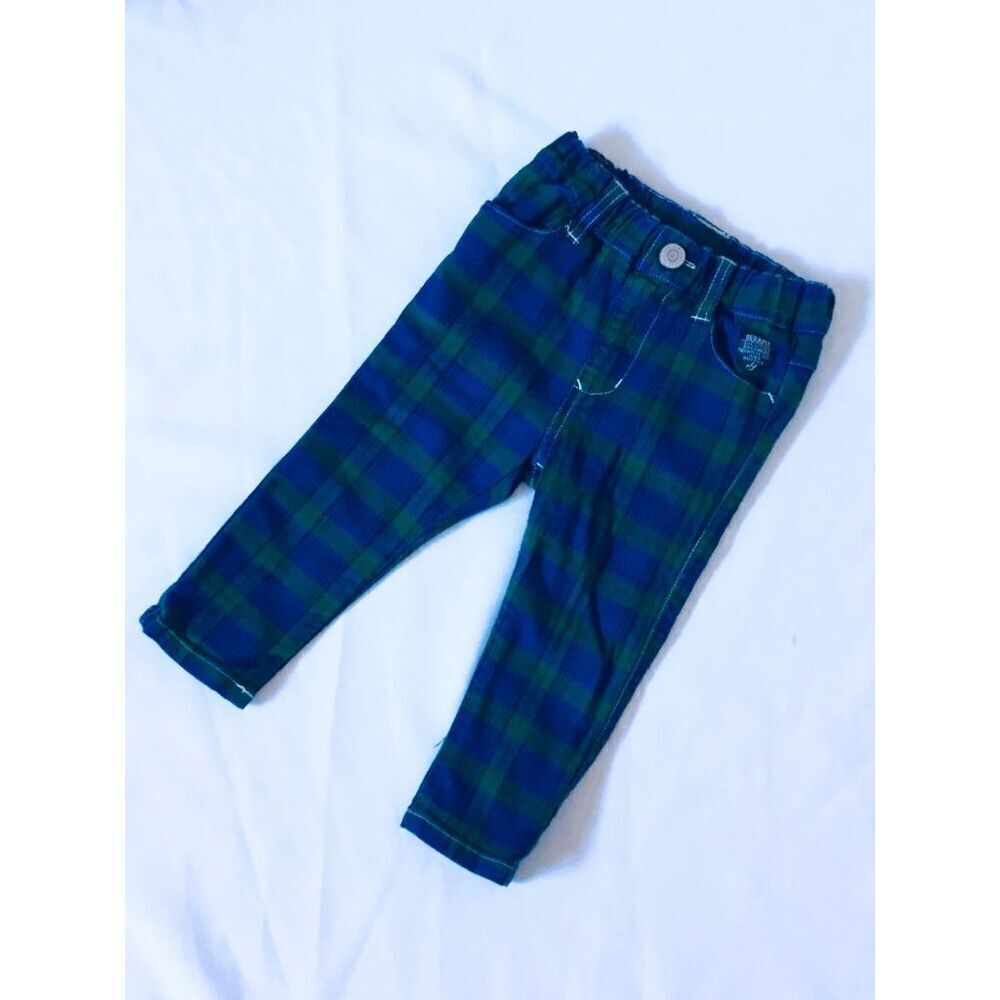 BIT'Z KIDS 12-18 Months Plaid Jeans Bottoms Bottoms BUY 2 GET 1 FREE